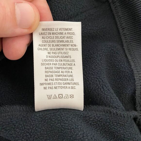 Womens Medium Hoodie Vortex Black and Camo Logo Long Sleeve Pocket - Picture 9 of 9